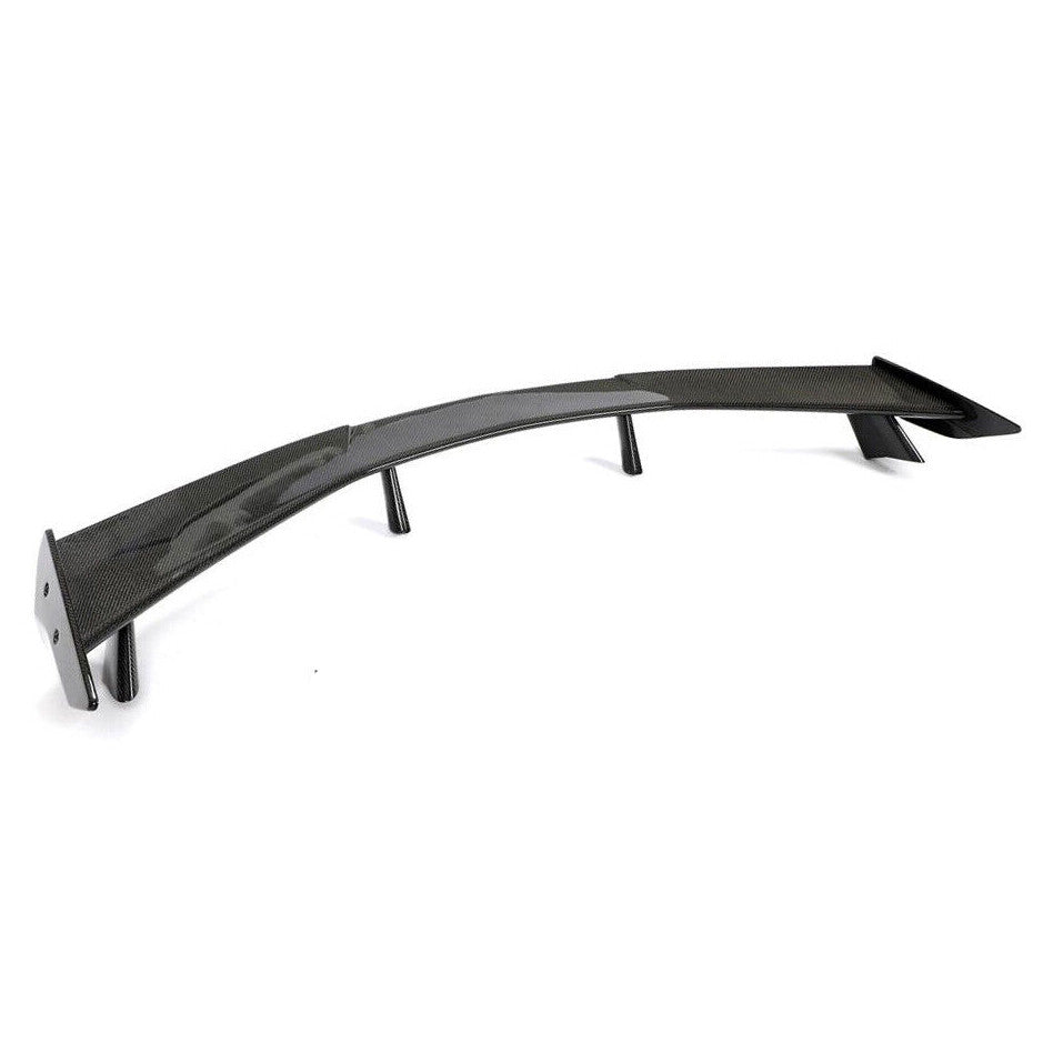 ABS Carbon Style For 20-23 for Corvette C8 Rear Trunk High Spoiler Wing n