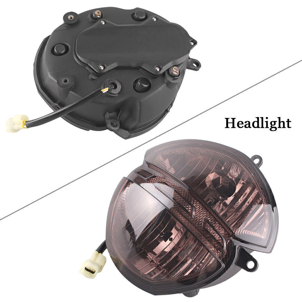 for Ducati Monster 659 696 795 796 M1000 Tan Front Headlight Headlamp Assembly Q