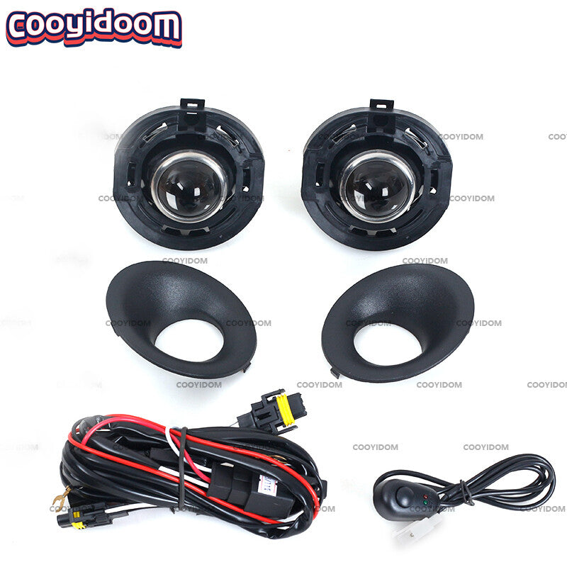 Set Front Bumper Lamp Fog Light Assembly for Dodge for Challenger 2014 2015-2018