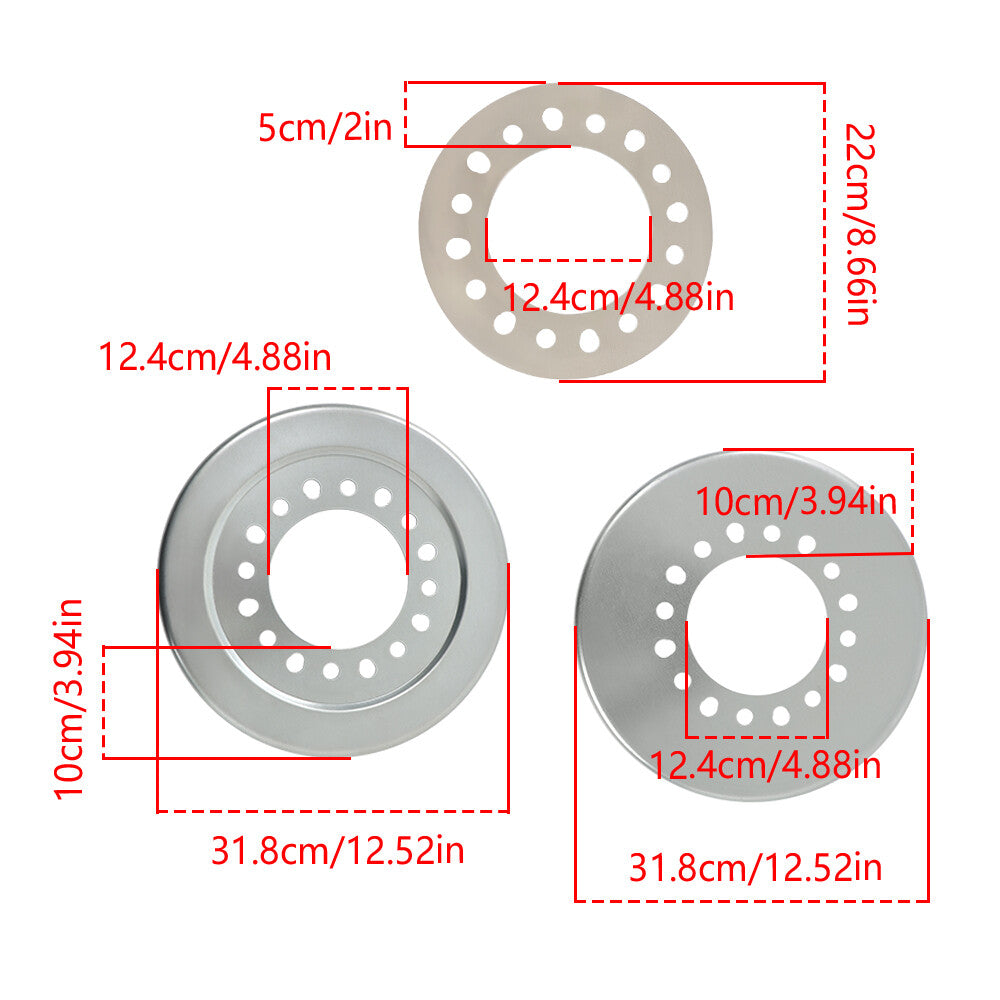 Suitable for Dodge / 3/4 & 1-ton 300-318 single rear wheel center wheel balance - n
