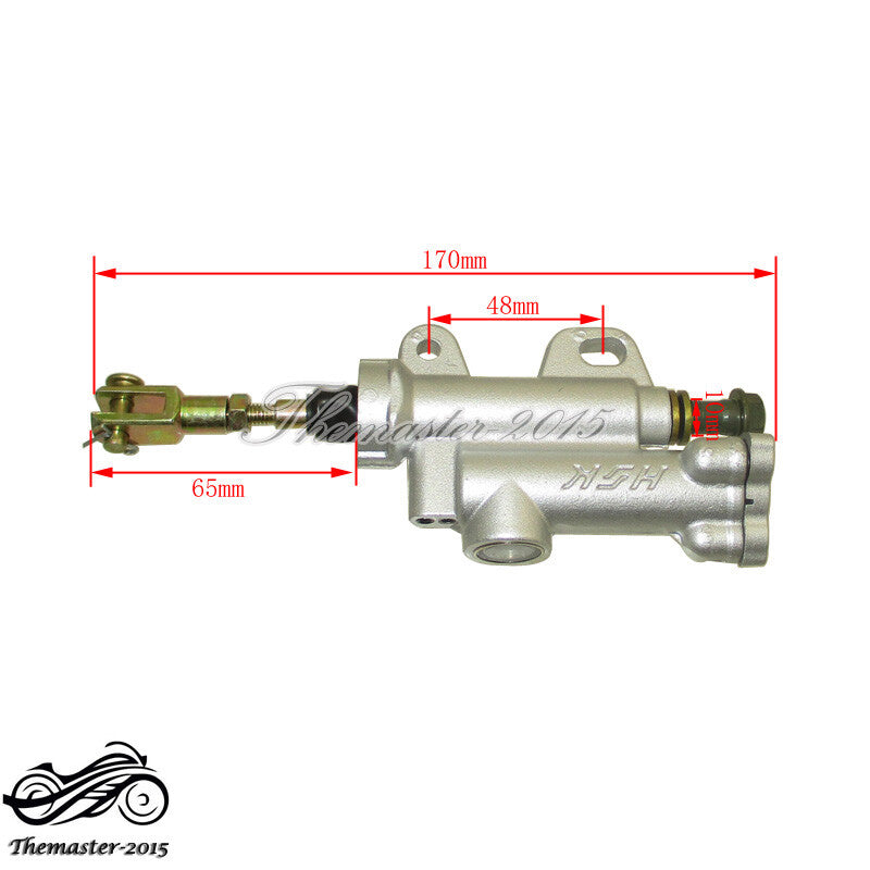 Rear Hydraulic Brake Master Cylinder Pump For Kayo Bosuer BSE NC250 250cc Dirt Q