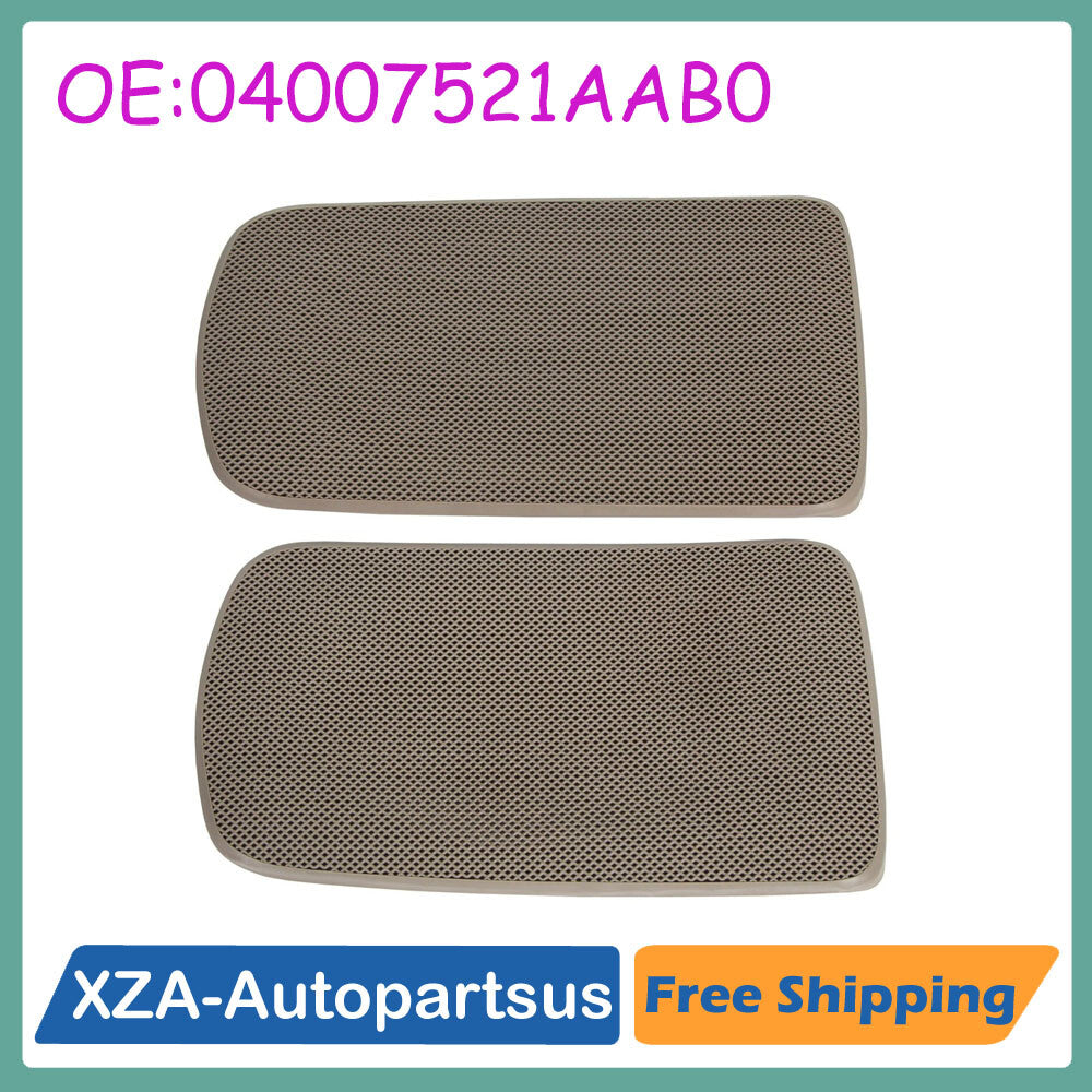 2PCS Tan Rear Speaker Grille Covers for Toyota for Camry 2002 2003 2004 2005 2006