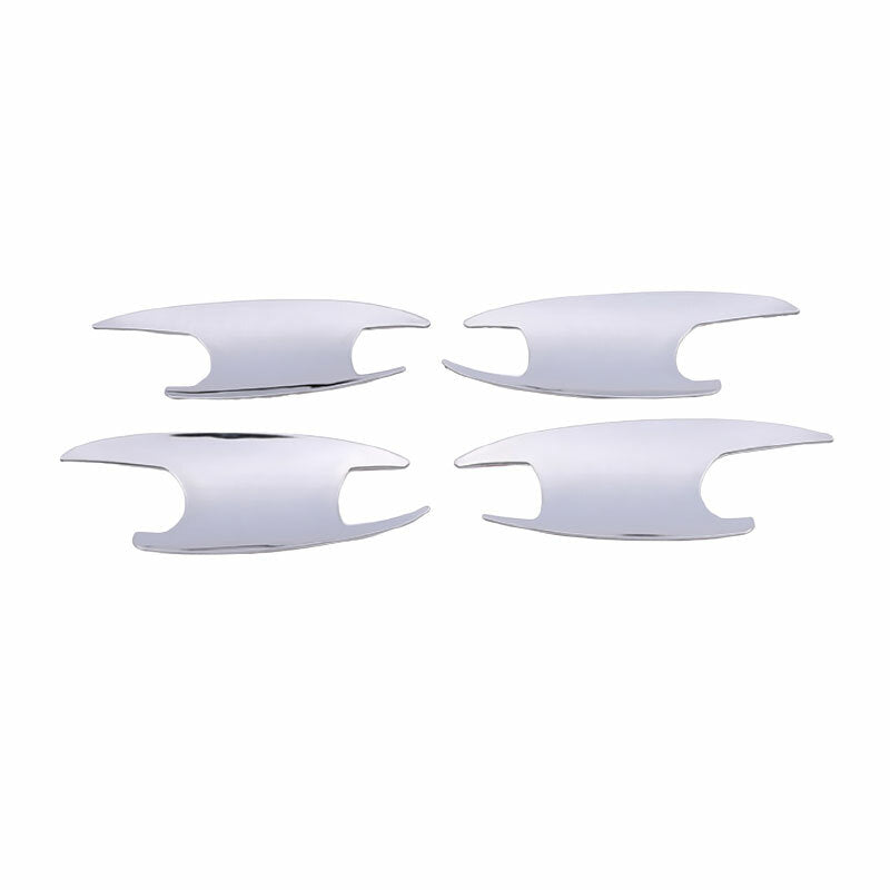 Exterior Side Door Bowl Cover Trim 4PCS Fit for Benz GLE GLS 2020-2022 Chrome