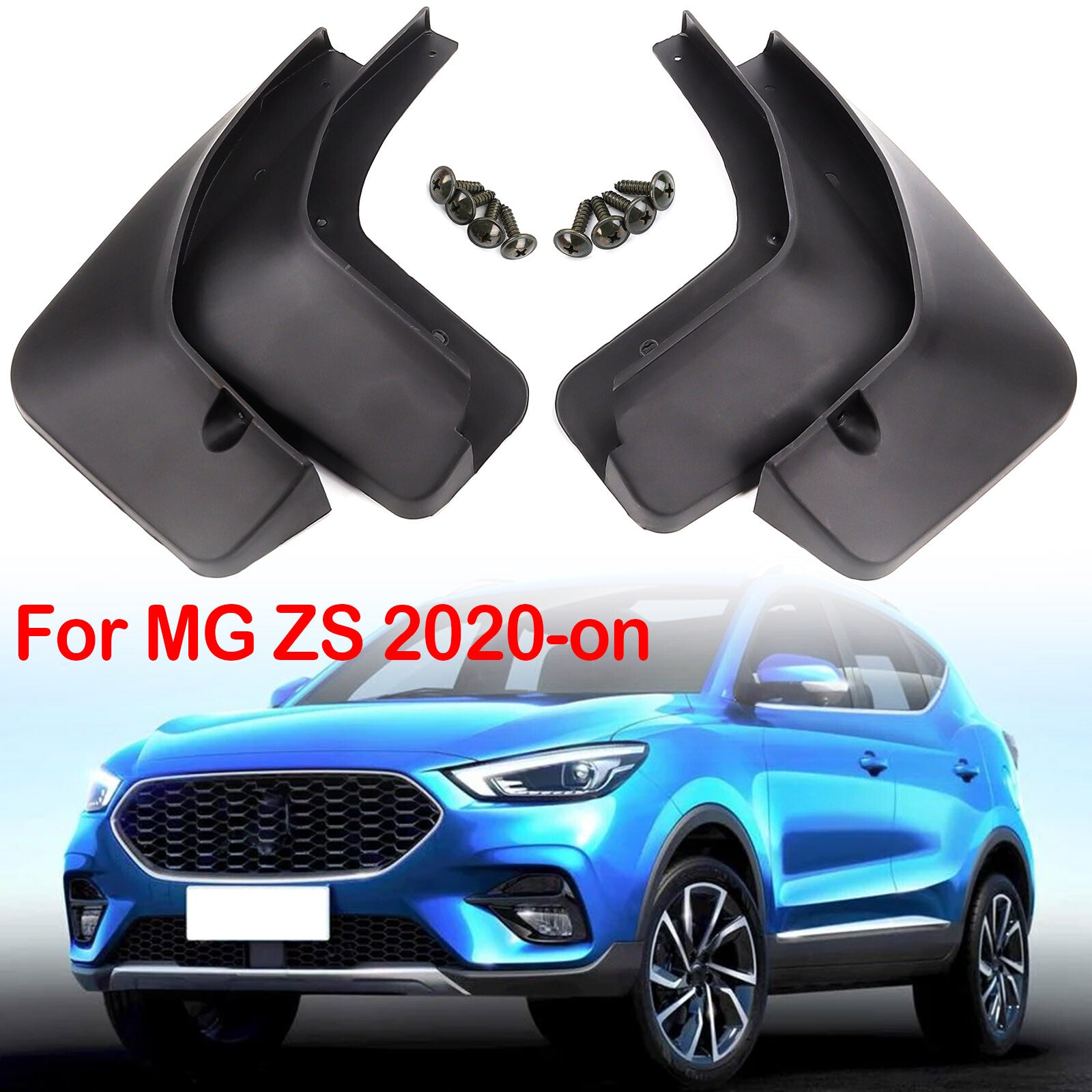 Set Mud Flaps for MG ZS ZST EV ZS11 2020-2023 Front Rear Splash Guard Mudguards Q