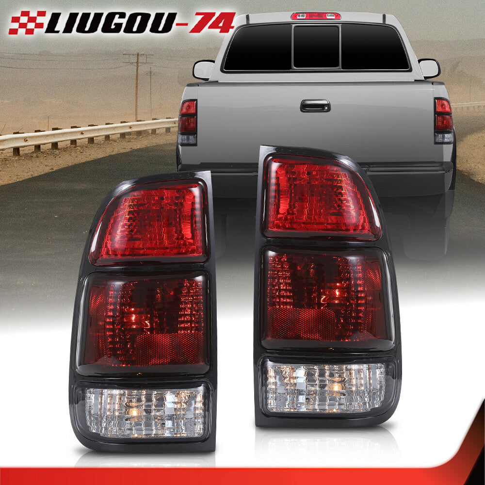 Tail Light Lamp Left + Right Fits 2000 2001 2002 2003 2004 for Tundra - v