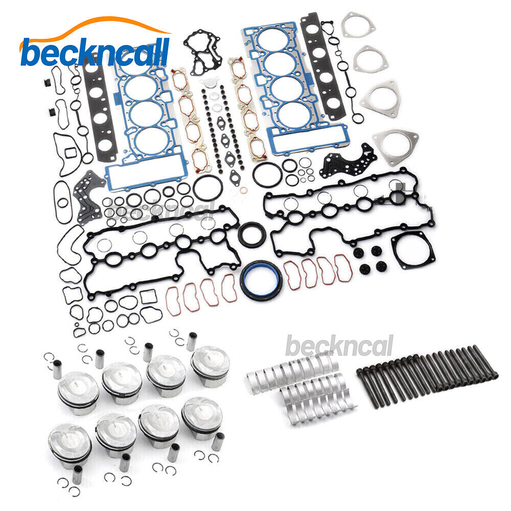 for Audi Q7 for A8 for VW Touareg 4.2L V8 Engine Rebuilding Pistons Gaskets Overhaul kit