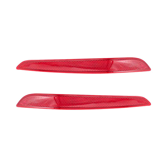2Pcs For 2017-2021 1 Series F52 Car Rear Bumper Brake Reflector Left+Right Side Q