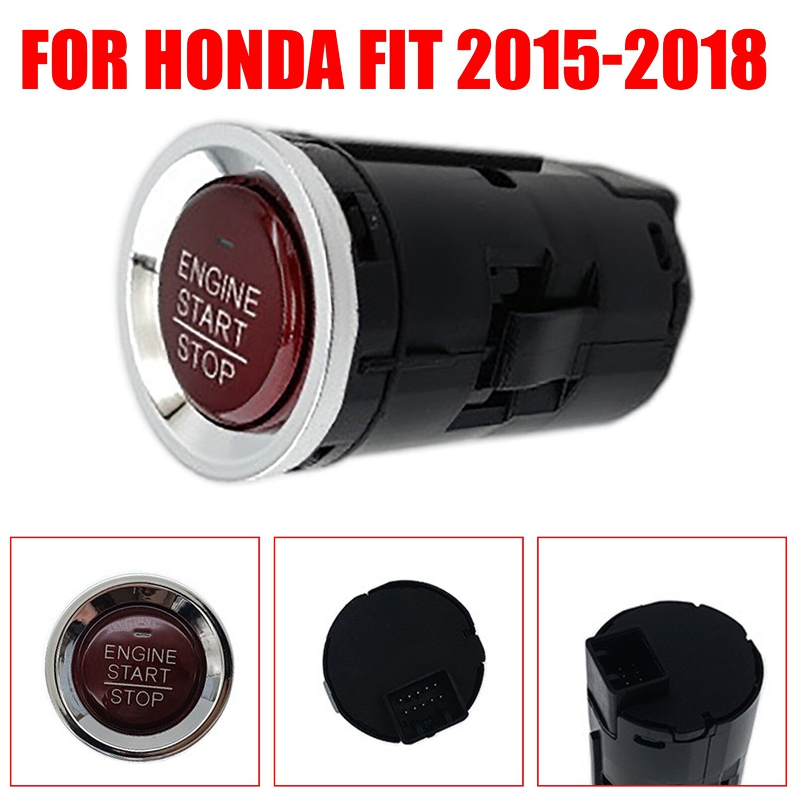 For 2015-2018 for Honda Push Button Switch Keyless Engine Start Stop 35881-T5H AT