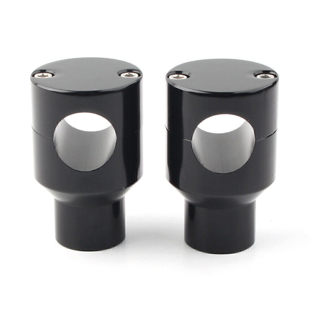 1'' Motorcycle Handlebar Handle Bar Mount Adapter Risers Clamp Fit for Honda for Harley Q