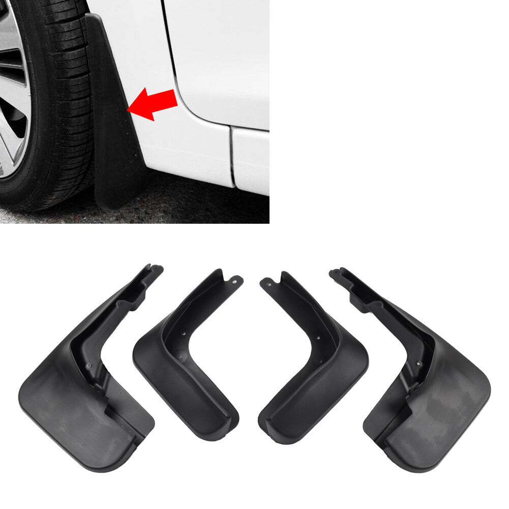 for Ford Fusion 13 -19 Splash Guard Mud Flaps Mudflap Mudguards Front Rear Black