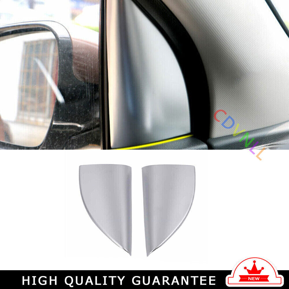 Inner A Post Front Triangle Cover Trim Fit for Kia Sportage 2017-20 Matte Silver