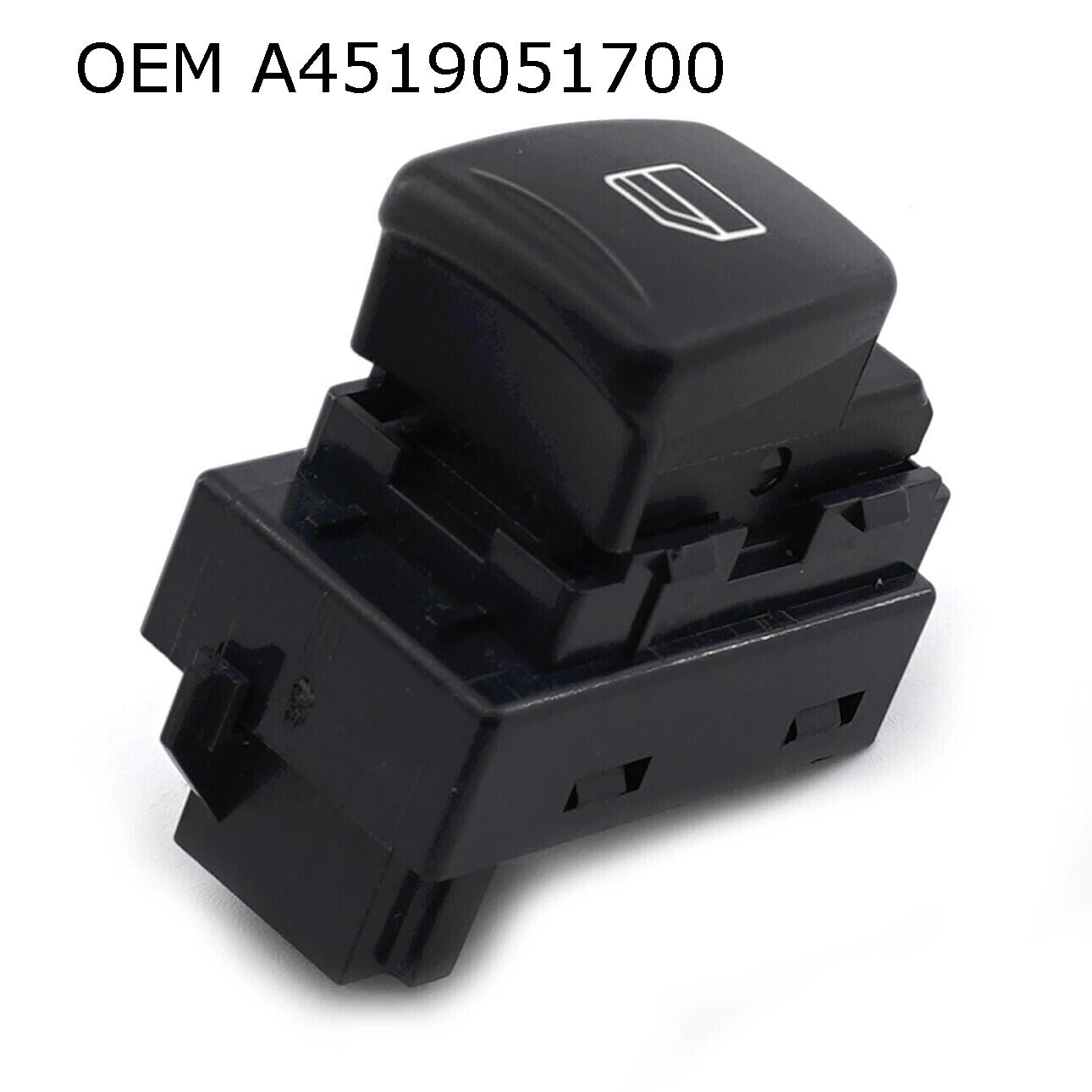 For two Cabrio 2007-2019 Electric Power Window Switch A4519051700 for Smart 451