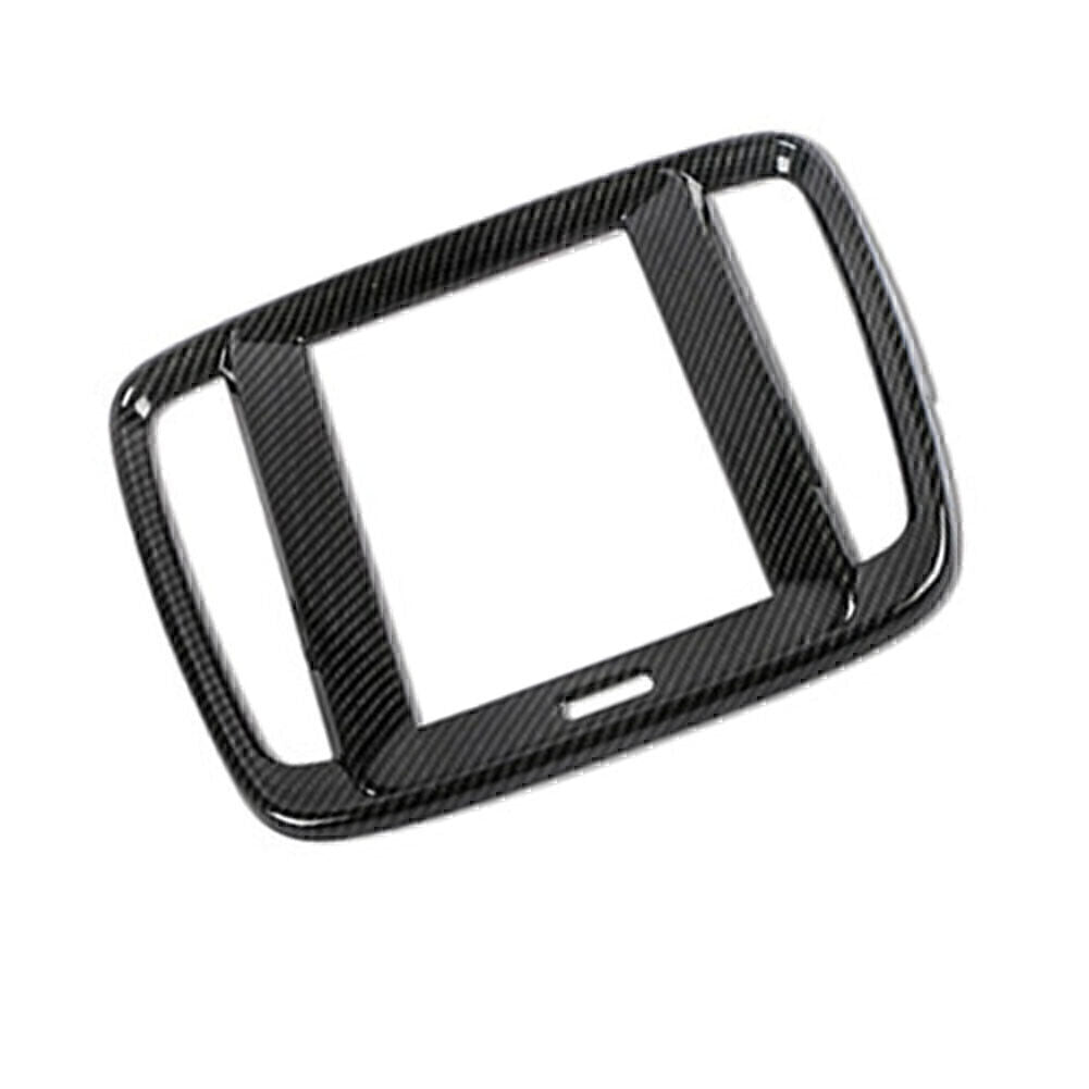 Navigation Decor Cover Trim Fit for Volvo XC40 2018-2021 2019 2020 Carbon Fiber
