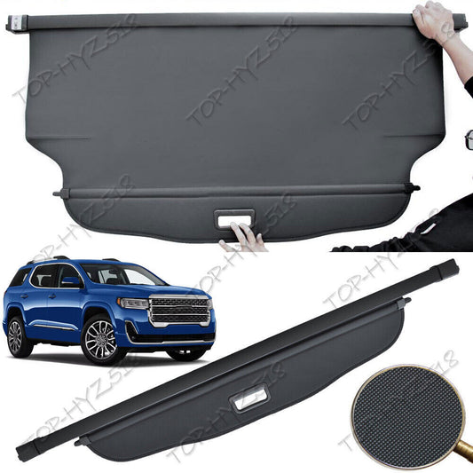 for GMC Acadia 2017-2023 Car Rear Trunk Cargo Cover Retractable Luggage Shade 1p n