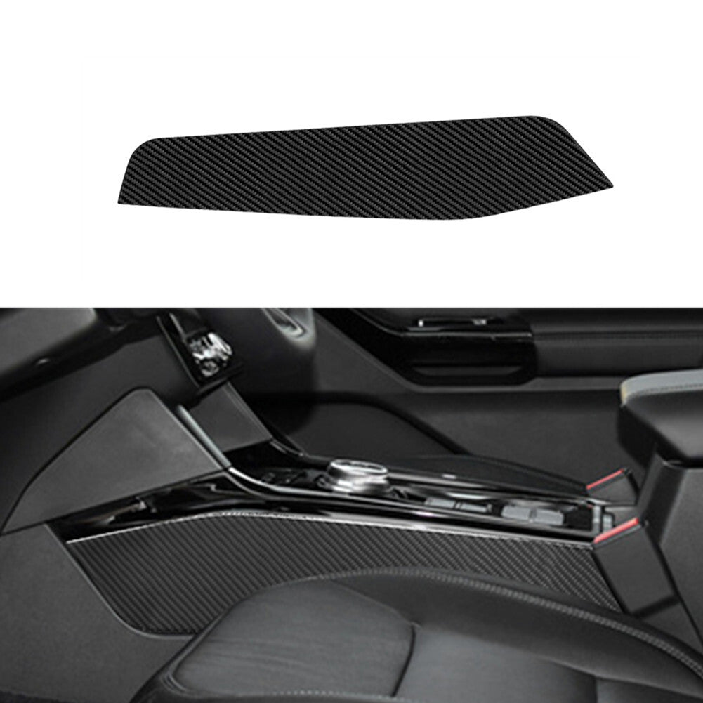 Red Carbon Fiber Inner Multmedia Frame Trim Cover For 3 F30 2013-2019 v