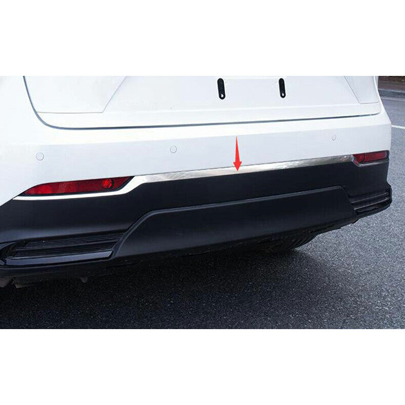 for Lexus NX250 350 350h 2022-2024 Chrome Rear Bumper Moulding Cover Guards Trim