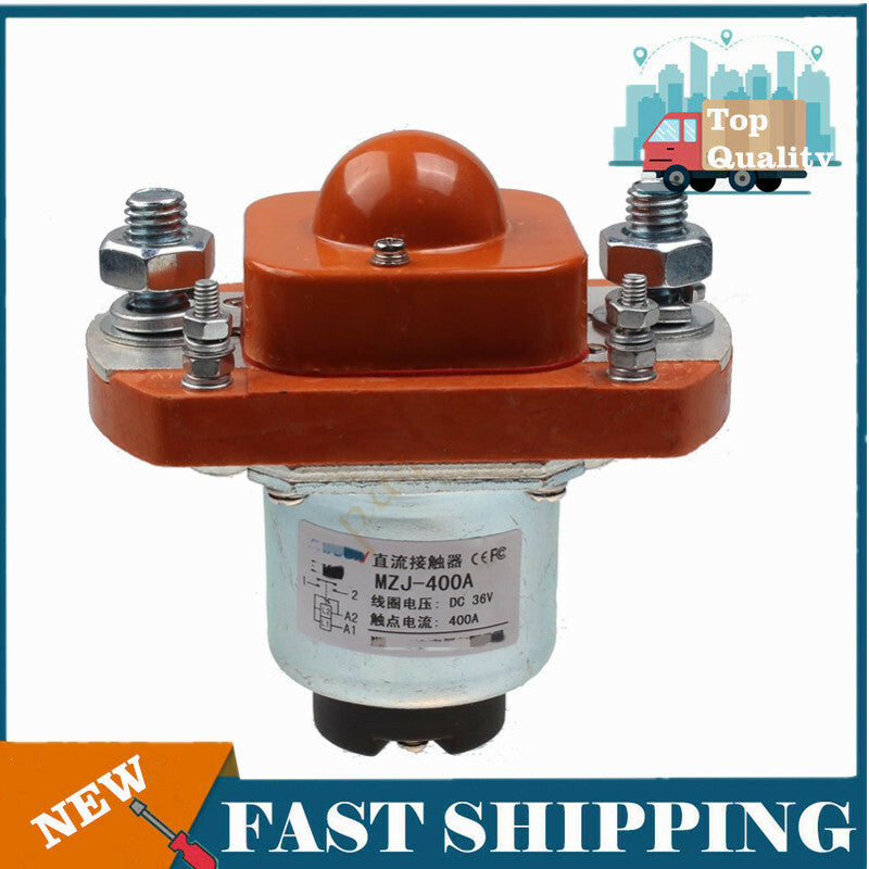 new MZJ-400A main contactor solenoid valve for 36V 400A, suitable for heavy-duty for golf carts. n