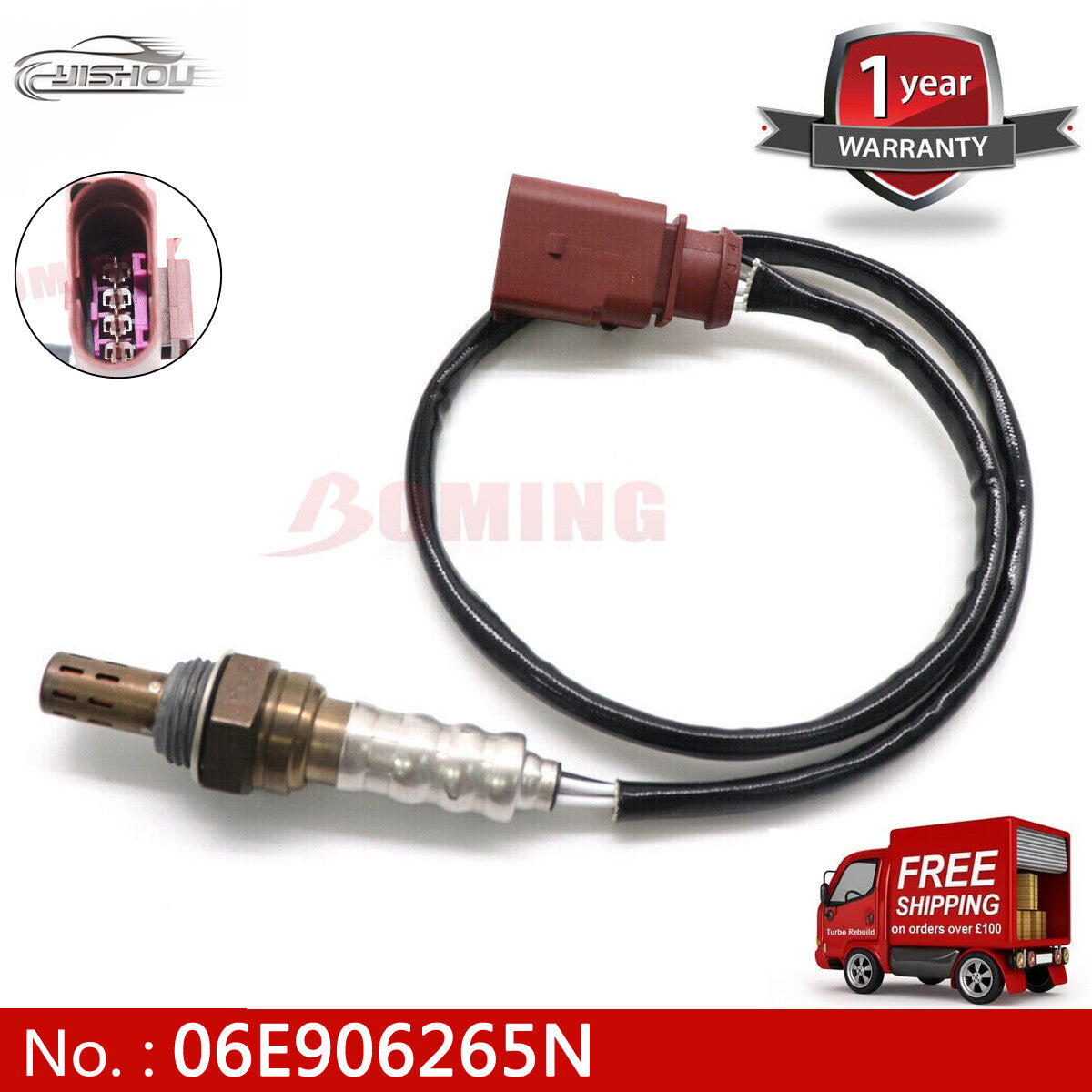 Suitable for Audi A4, A6, A4 Quattro, A6 Quattro 234413 downstream oxygen sensor 06E906265N