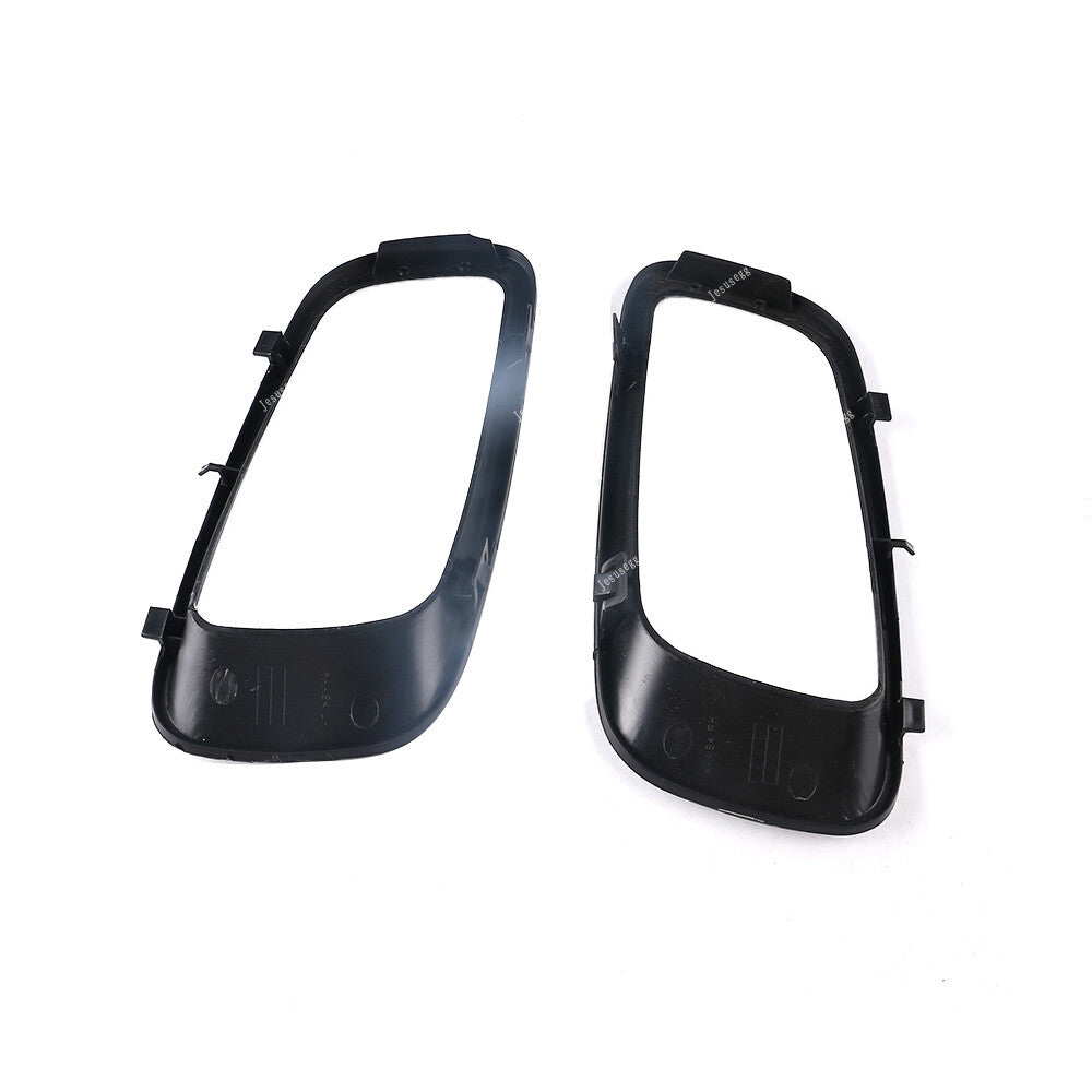 Pair Fog Light Lamp Cover Trim Left Right With Bezel for Mitsubishi for Pajero V73