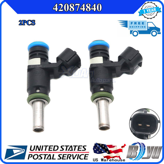 420874840 2x Fuel Injectors for Can-Am ATV 2020 OUTLANDER T MAX MAVERICK Trail- v