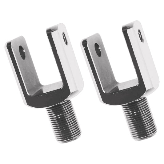 2xU-type Motorcycle Shock Absorber Adapter Straight Fork Clevis End Universal ok Q