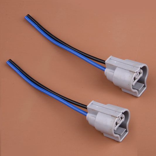 2-piece radiator fan connector wiring harness suitable for Toyota for Lexus for Chevrolet for Scion for Subaru Q