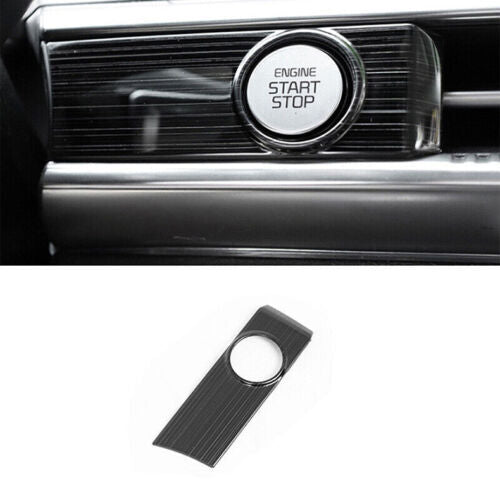 4X for Volvo XC60 2018-2021 Black Titanium Door Lock Cover Catch Protector Trim v