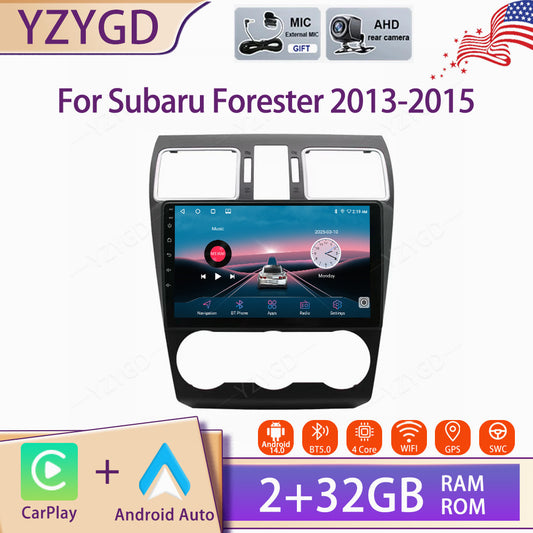 for Subaru for Forester 2013-2015 Stereo Android Car Radio Carplay GPS Screen WIFI