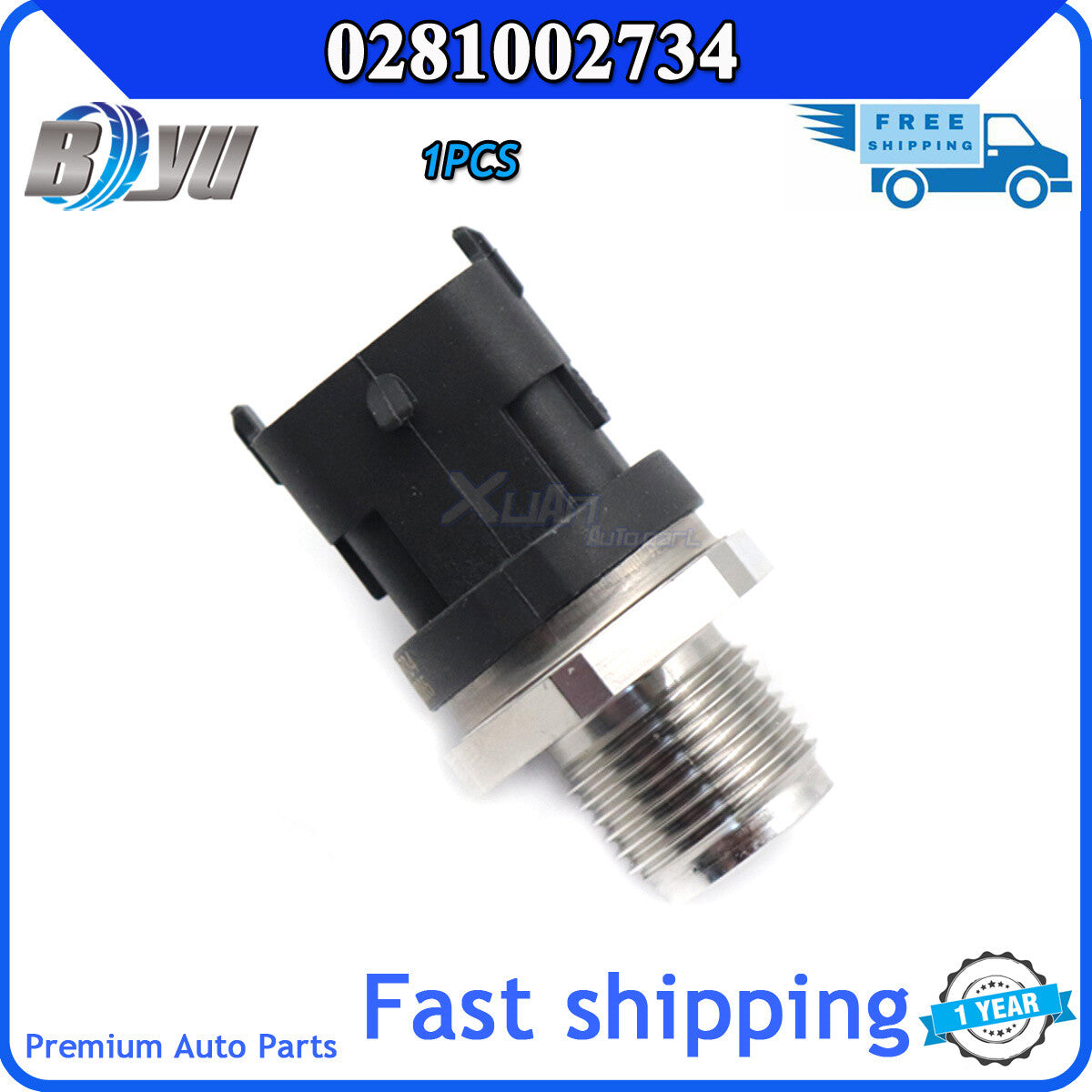 Suitable for fuel rail adjuster pressure sensors for ALFA ROMEO 147 for LANCIA LYBRA 0281002734- v