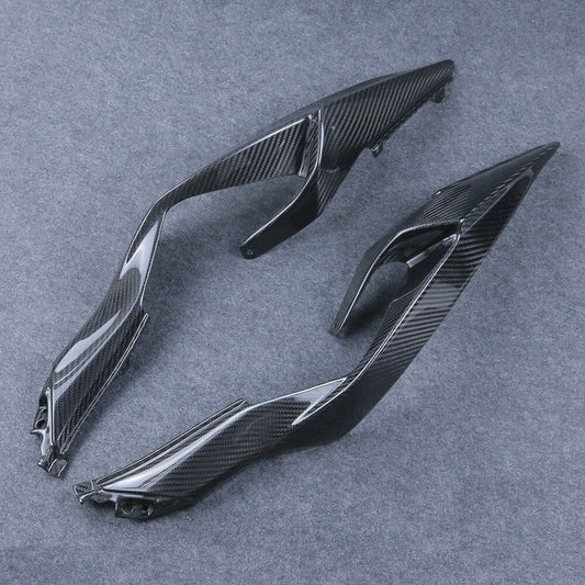 100% Real Carbon Fiber For 2019 - 2025 ZX6R Rear for Seat Side Panel Cover Fairing