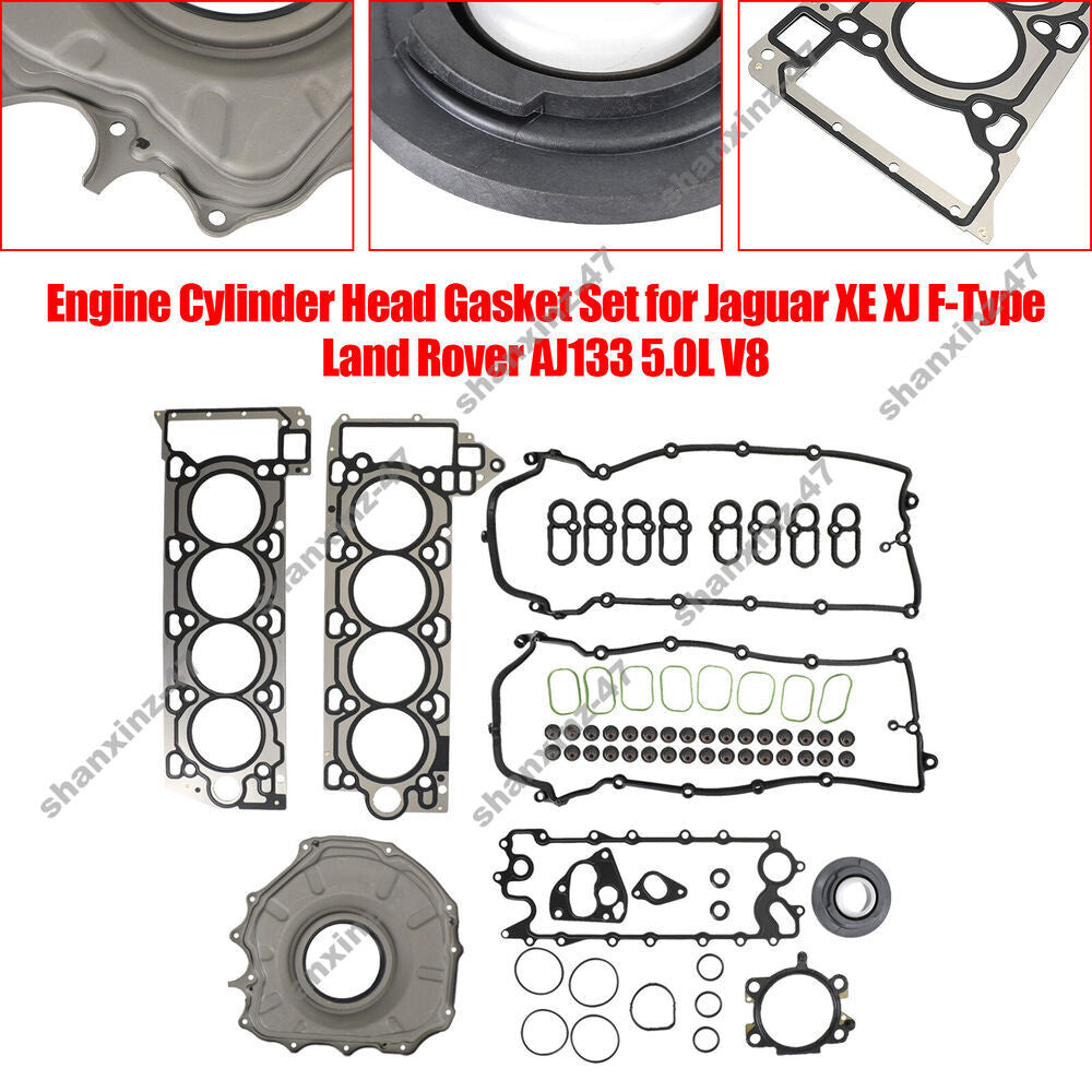 Cylinder head gaskets and sealing kits for the 5.0L for Jaguar for Land Rover Range Sport SCV8