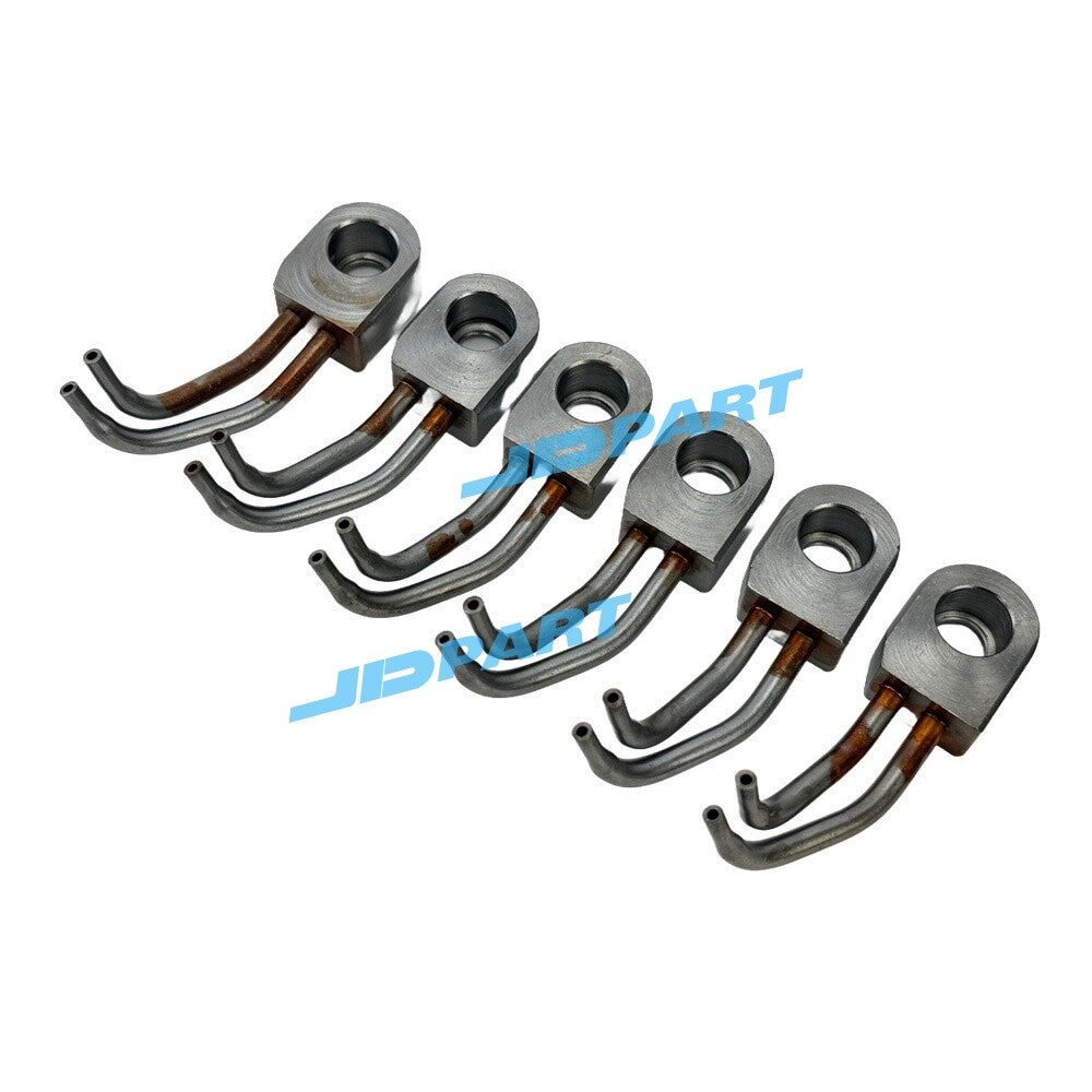 6 C15 oil cooling nozzles 2764637 for Caterpillar excavator parts -