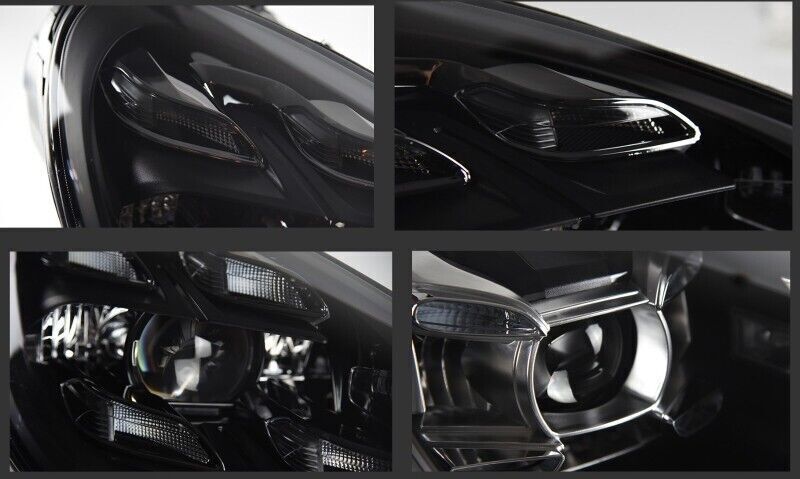 Animated headlights (pair of LEDs) for Porsche for Cayenne 2011-2018 Q