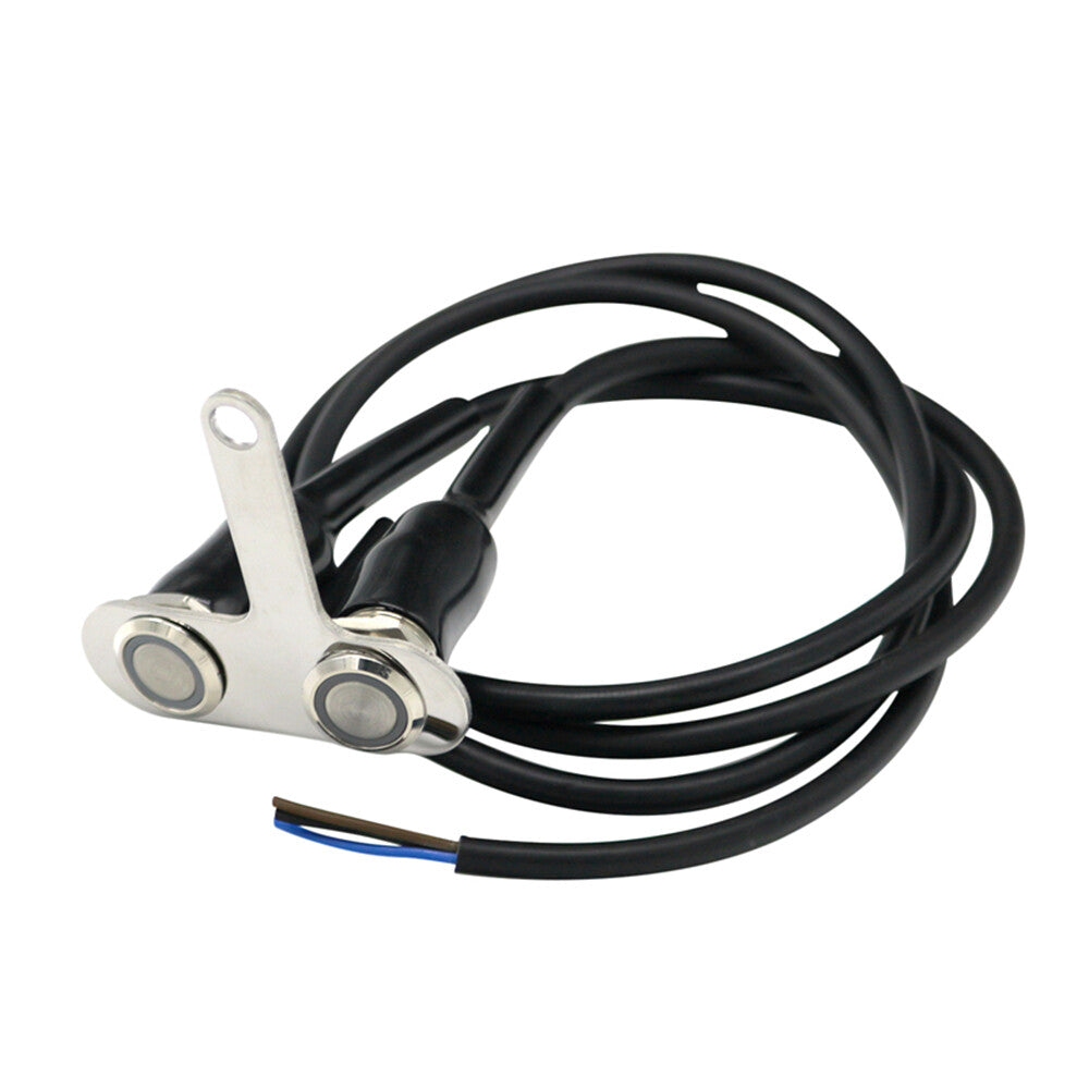 LED Motorcycle Handlebar Switch ON-OFF Adjustable Mount Waterproof Switch 12V DC Q