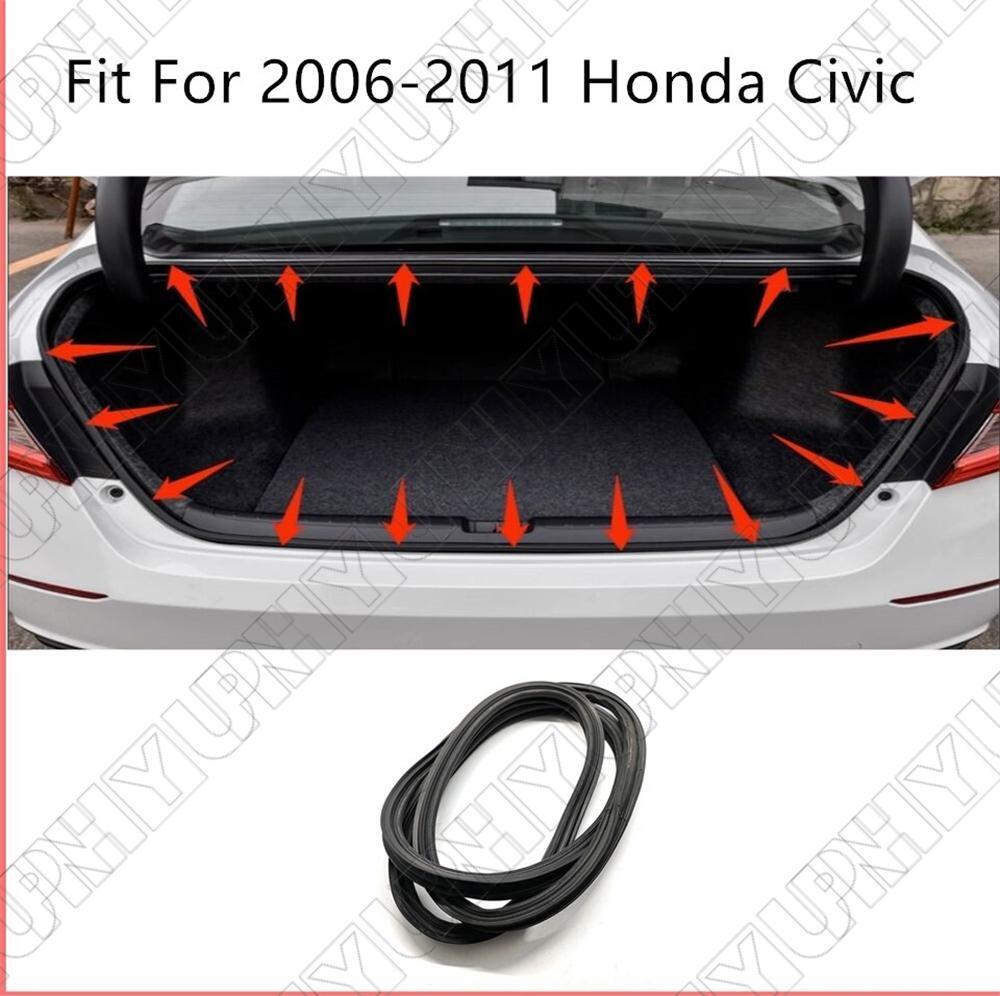 Fits For 2006-2011 for Honda for Civic 74865-SNE-A01 Weatherstrip Trunk Lid Rubber Seal Q