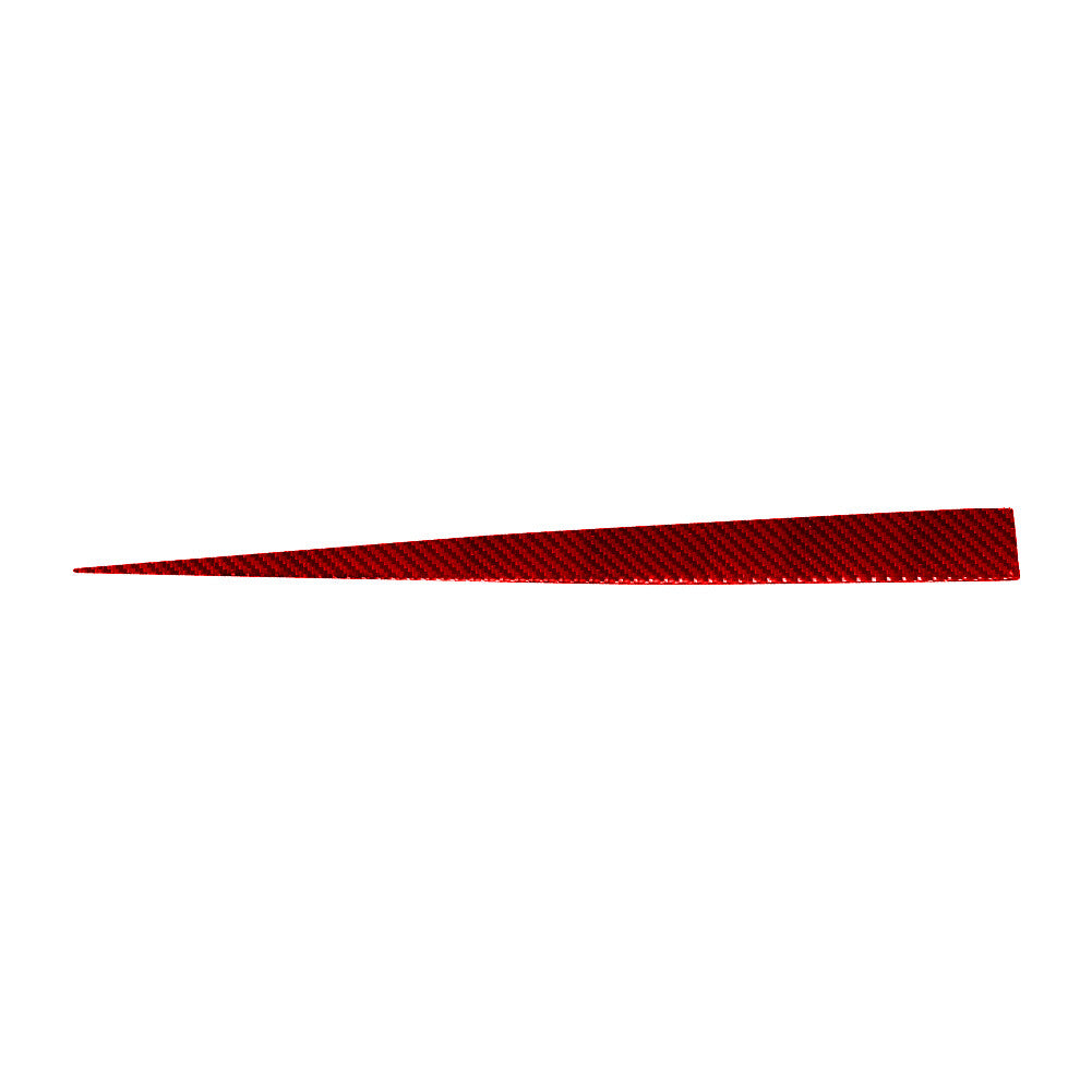 Red Carbon Fiber Passenger Side Dashboard Cover Trim for Chrysler 200 Sedan