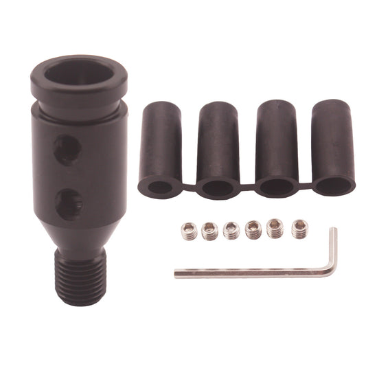 Universal Auto New Manual for Mini Gear Shift Knob Boot Adapter M12 x 1.25 Bk n
