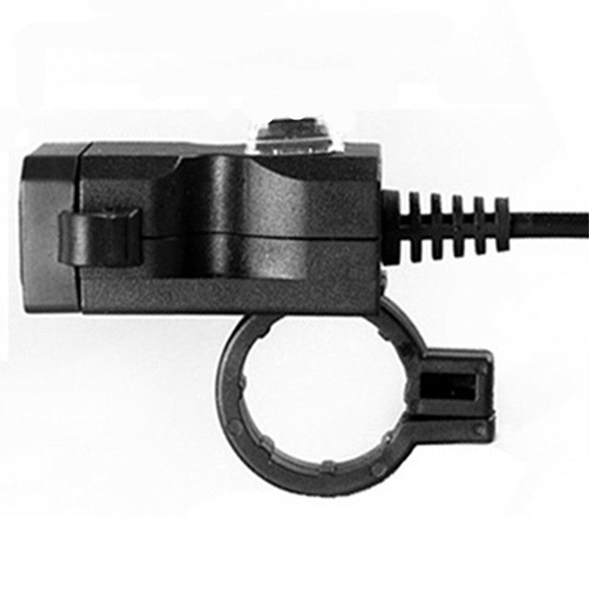 Dual USB Port Motorcycle Handlebar Phone Power for Charger Sockets W/Switch Mount Q