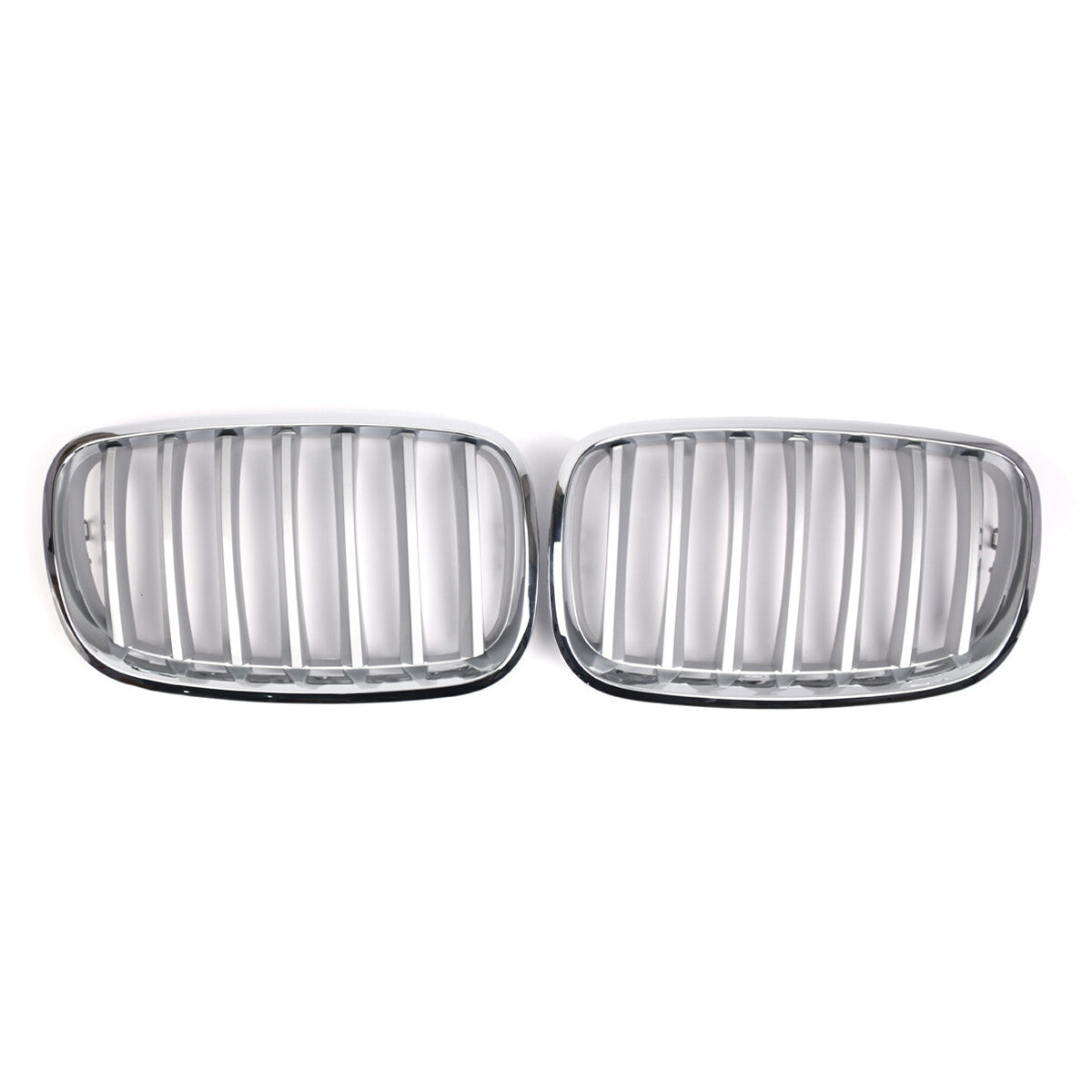 Front Kidney Grille Grill for BMW E70 X5 E71 X6 2008-2013 Chrome Pair Car