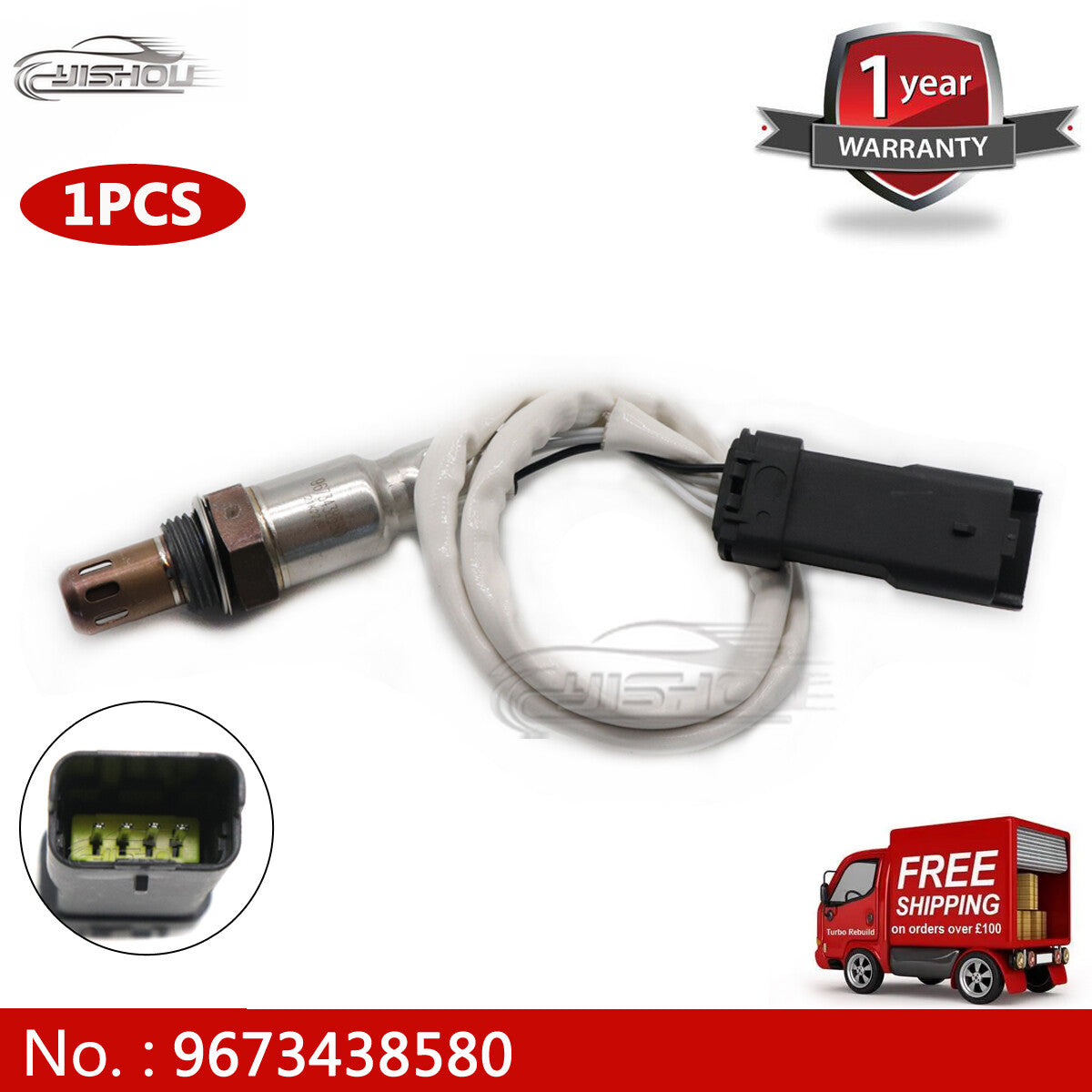 9673438580 9810634380 Oxygen sensor suitable for Citroen C-Elysee 1.2 VTi for Peugeot 208 301