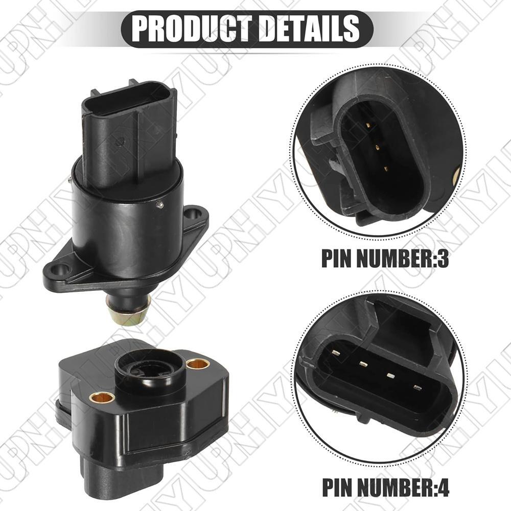 Throttle Position Sensor  Idle Air Control Valve for Jeep for Wrangler TJ 1998-2005 Q