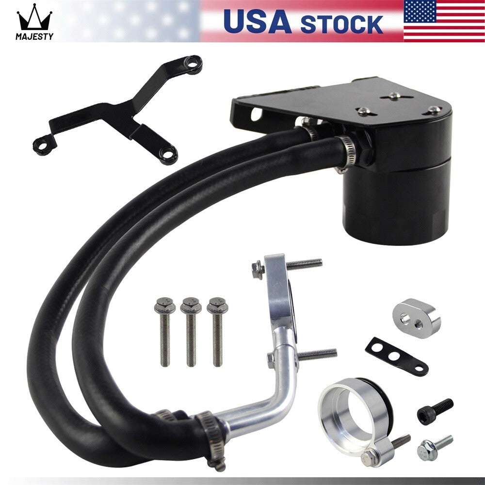 Baffled Oil Catch Can For 2017-2022 for Ford F-250 F-350 F-450 6.7L