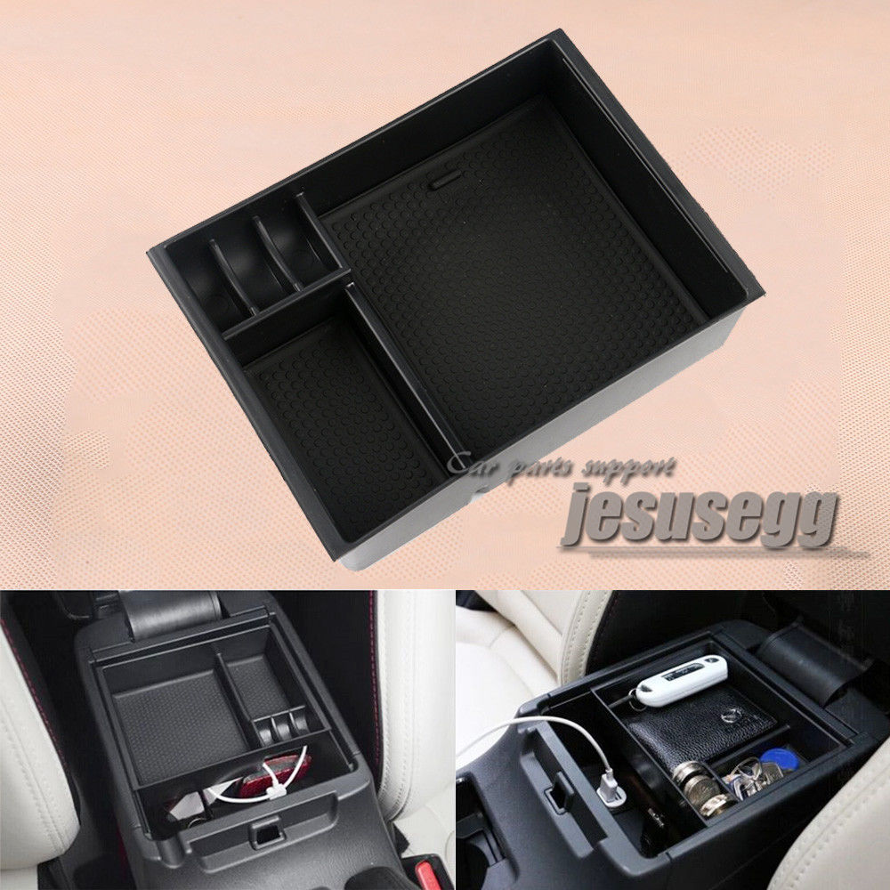 Interior Auto Central Front Storage Armrest Tray Box for Mazda 6 Atenza 2013-17 Q