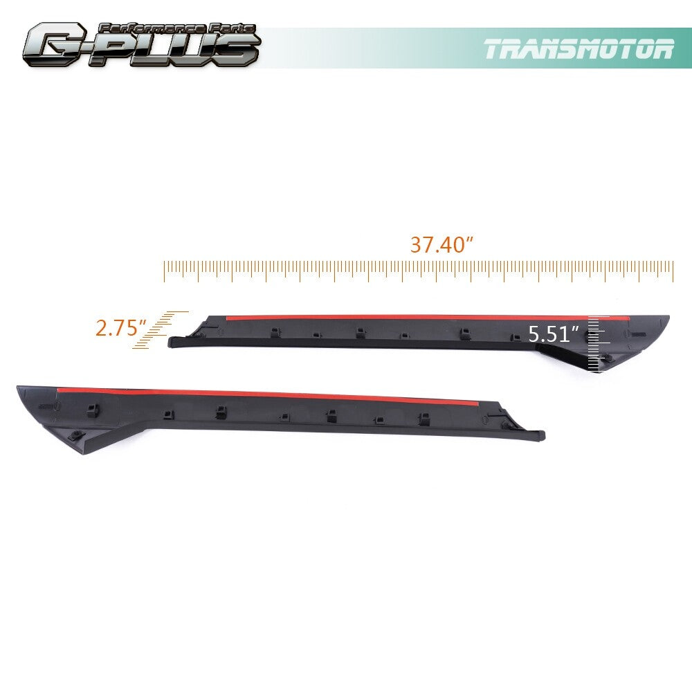 Left and right windshield A-pillar molding trim suitable for 2011-19  for ford  Explorer.