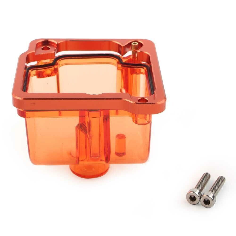 Transparent Carburetor Bottom Float Bowl Plastic Shell Fit I/II/III Carb Orange Q