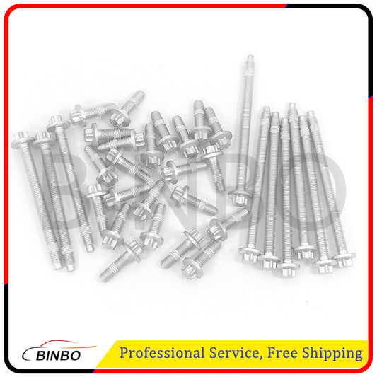 for BMW E80 E88 E90 E91 E92 F23 F80 F61 X4 for X5 X6 Z4 Oil Pan Bolt Set 11132210959 Q