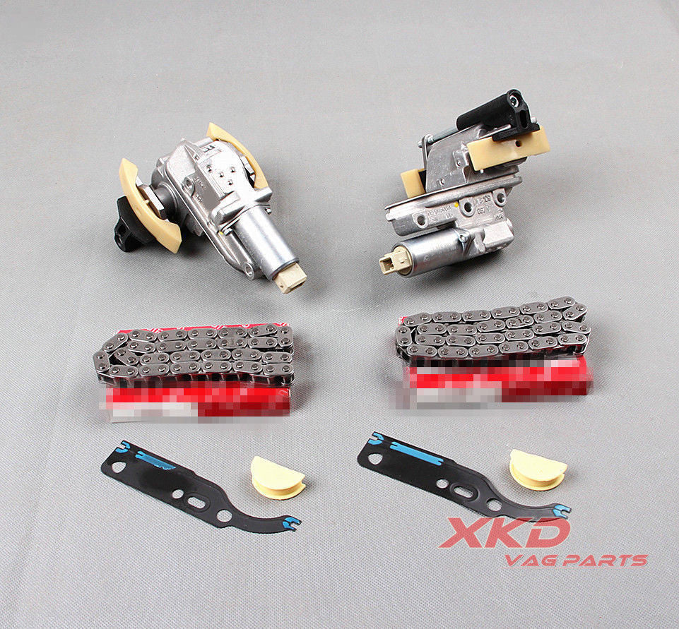 Two camshaft timing chain and tensioner kit for Volkswagen for Passat , for Audi A4, A6, for A8