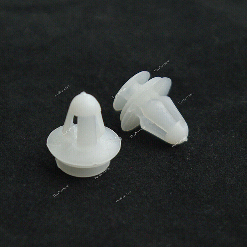 10 Door Trim Panel Nylon Clip Retainer Fastener for Toyota for Corolla 1990-on White