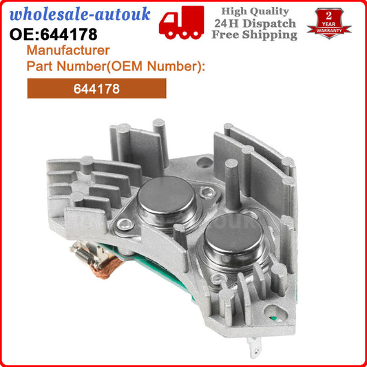 HEATER BLOWER FAN RESISTOR FITS for CITROEN BERLINGO XSARA PICASSO for PEUGEOT PARTNER Q
