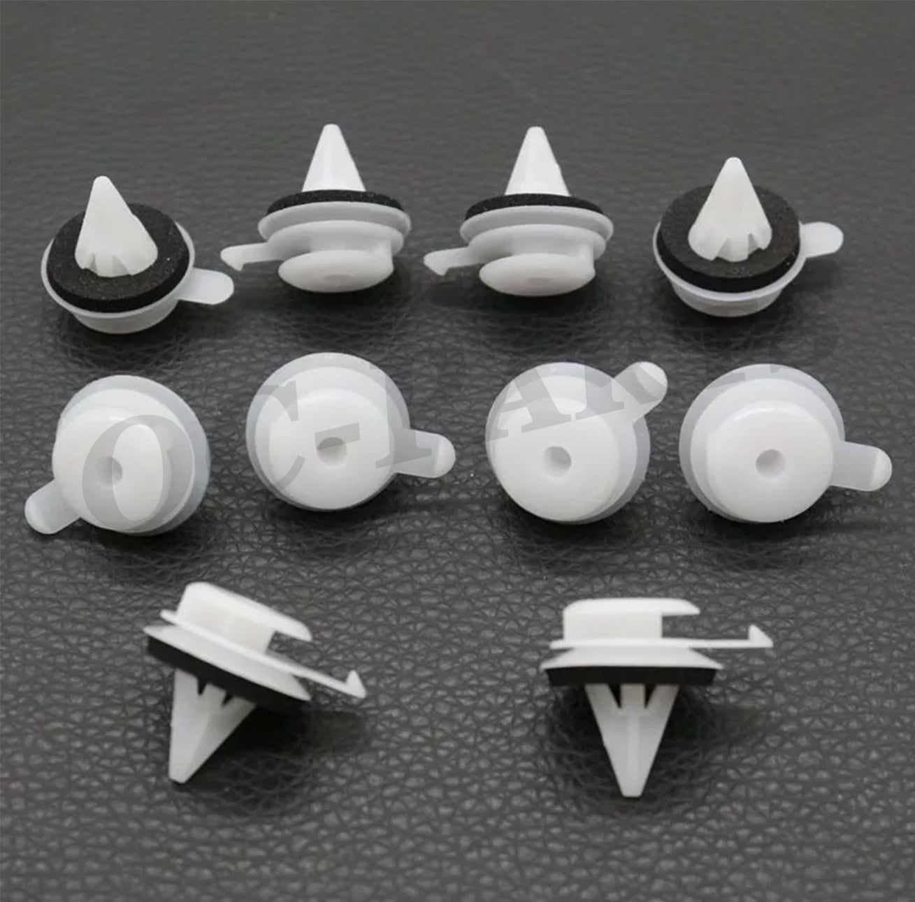 10-pack for Land Rover for Range Rover IPN500050 Windshield Side Mold A-Pillar Fixing Clips